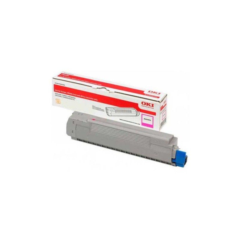 Toner Original OKI 46490606 Magenta - 46490606 [PAG-6000]