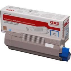 Toner Original OKI 46490607 Cyan - 46490607 [PAG-6000]