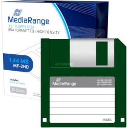 Diskettes MEDIA RANGE MR200 - 1.44MB · 3.5 · Caja 10 unidades