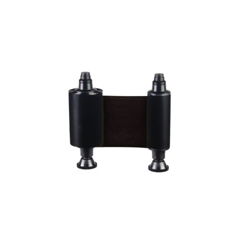CINTA ORIGINAL NEGRA EVOLIS COLOUR RIBBON (MONOCHROME) WAX / FITS FOR TATOO / UP TO 500CARDS - BLACK