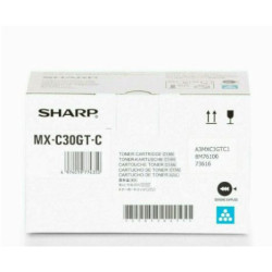 Toner Original SHARP MXC30 Cian - MXC30GTC [PAG-6000]