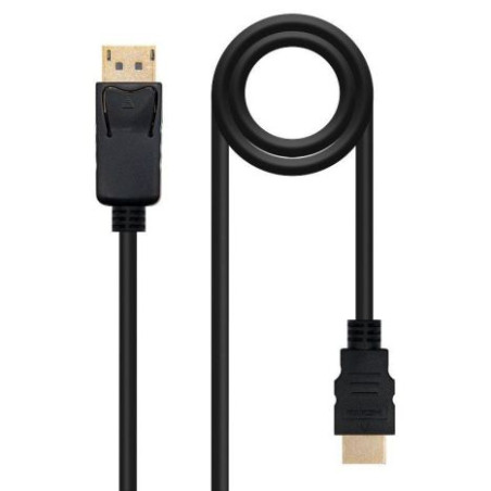 Cable Displayport/M a HDMI/M - 2 m · Negro