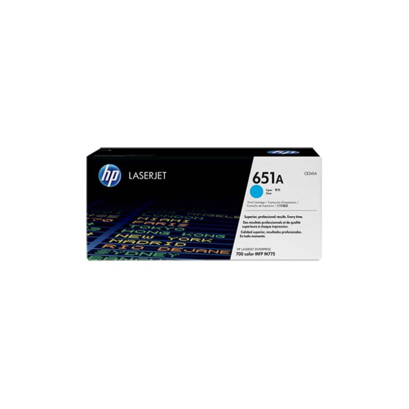 Toner Original HP 651A Cyan - CE341A [PAG-16000]