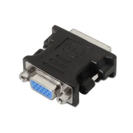 ADAPTADOR DE DVI A SVGA AISENS A118-0092 - 24+5 MACHO / HDB15 HEMBRA - NEGRO
