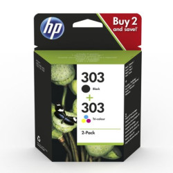 Cartucho Original HP 303 BK+C+M+Y - 3YM92AE [ML-4][PAG-200]
