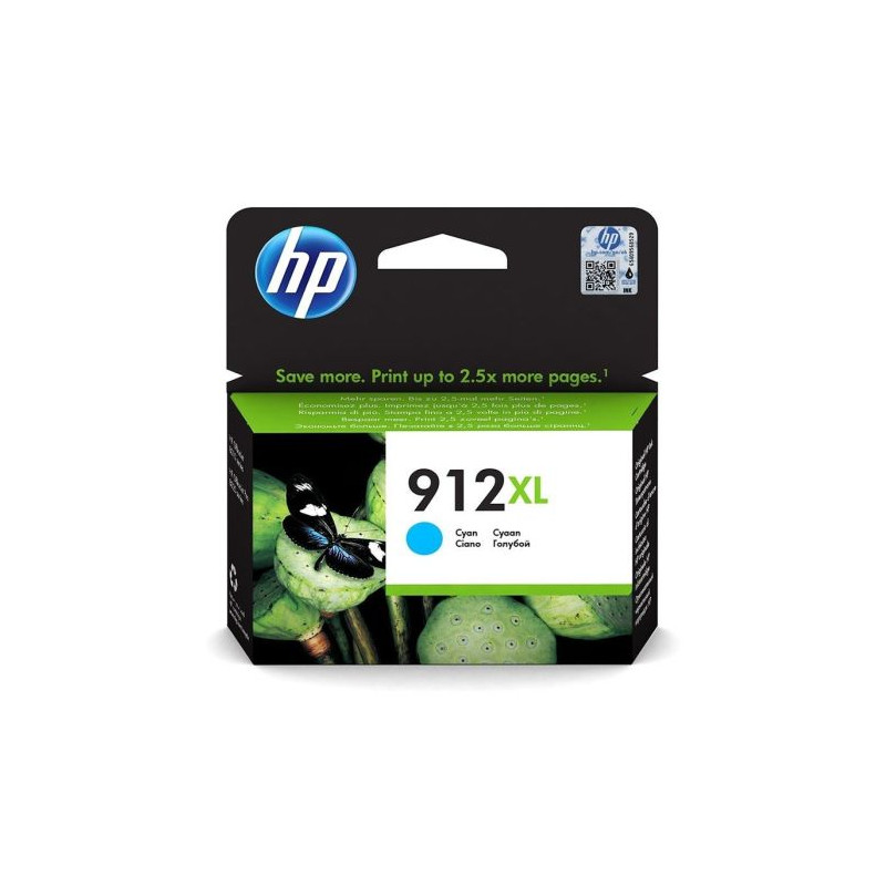 Cartucho Original HP 912XL Cian - 3YL81AE [ML-9.9][PAG-825]