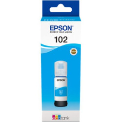 Botella Original EPSON 102 Cyan - C13T03R240 [ML-70]