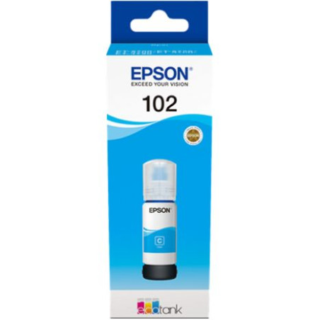 Botella Original EPSON 102 Cyan - C13T03R240 [ML-70]