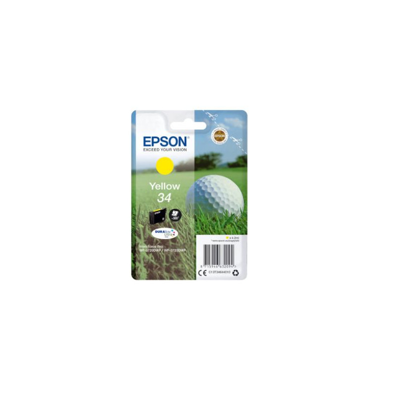 Cartucho Original EPSON 34 Amarillo - C13T34644010 [ML-4.2]