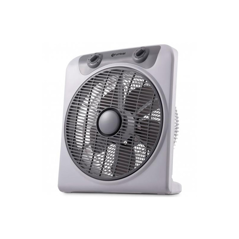 BOX FAN GRUNKEL VENTILADOR DE SUELO 50W 3 VELOCIDADES C/TEMPORIZADOR GRIS