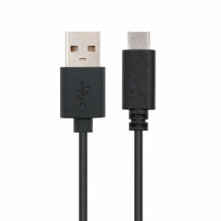 Cable USB 2.0 3A USB Tipo C-M a USB Tipo A-M - 2 m · Negro