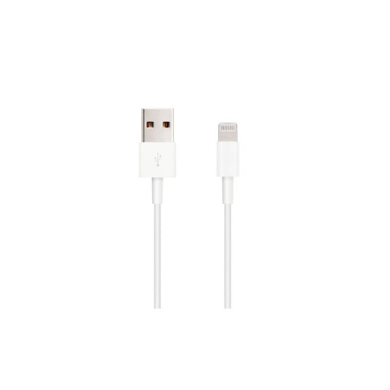 Cable Lightning a USB 2.0 -1m · Blanco