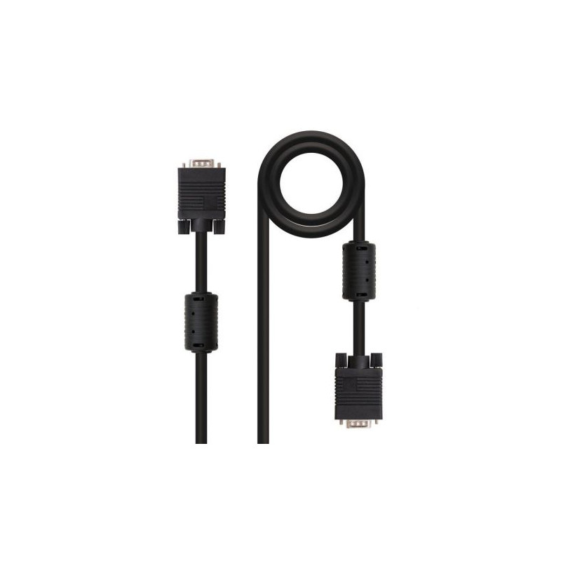 Cable S/VGA HDB15/M a HDB15/M - 15 m · Negro