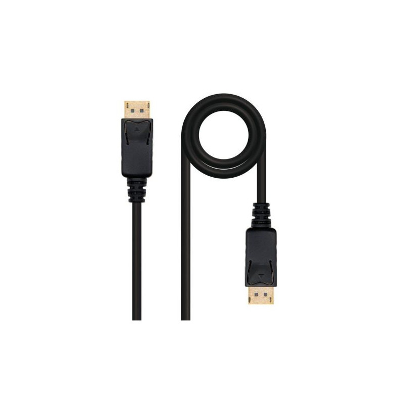 Cable Displayport DP/M a DP/M - 5 m · Negro