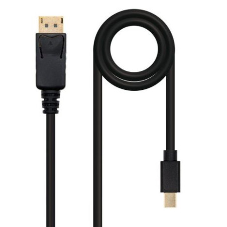Cable Displayport Mini DP/M a DP/M - 2 m · Negro