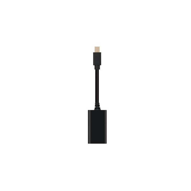 Conversor Mini Displayport/M a HDMI/H - 0.15 m · Negro