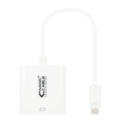 Conversor USB Tipo C a DVI - 0.15 m
