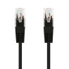 Cable de Red Latiguillo RJ45 Cat 5E UTP - 1 m · Negro