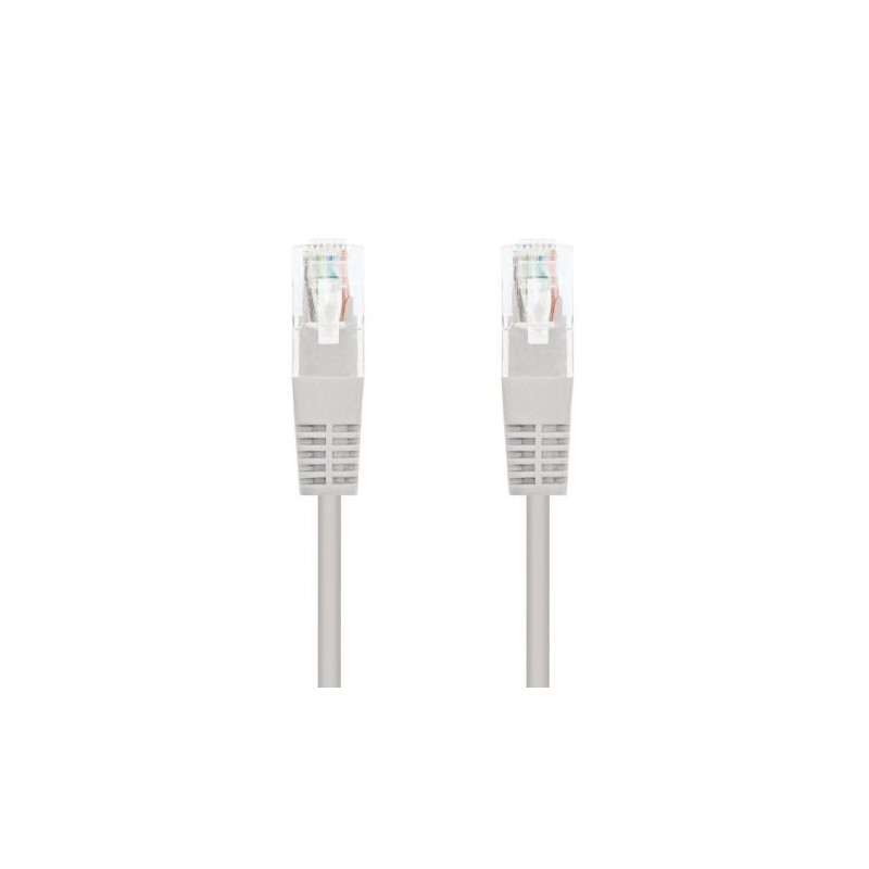 Cable de Red Latiguillo RJ45 Cat 5E UTP - 20 m · Gris