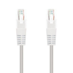 Cable de Red Latiguillo RJ45 Cat 6 UTP - 2 m · Blanco