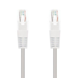 Cable de Red Latiguillo RJ45 Cat 6 UTP - 3 m · Blanco