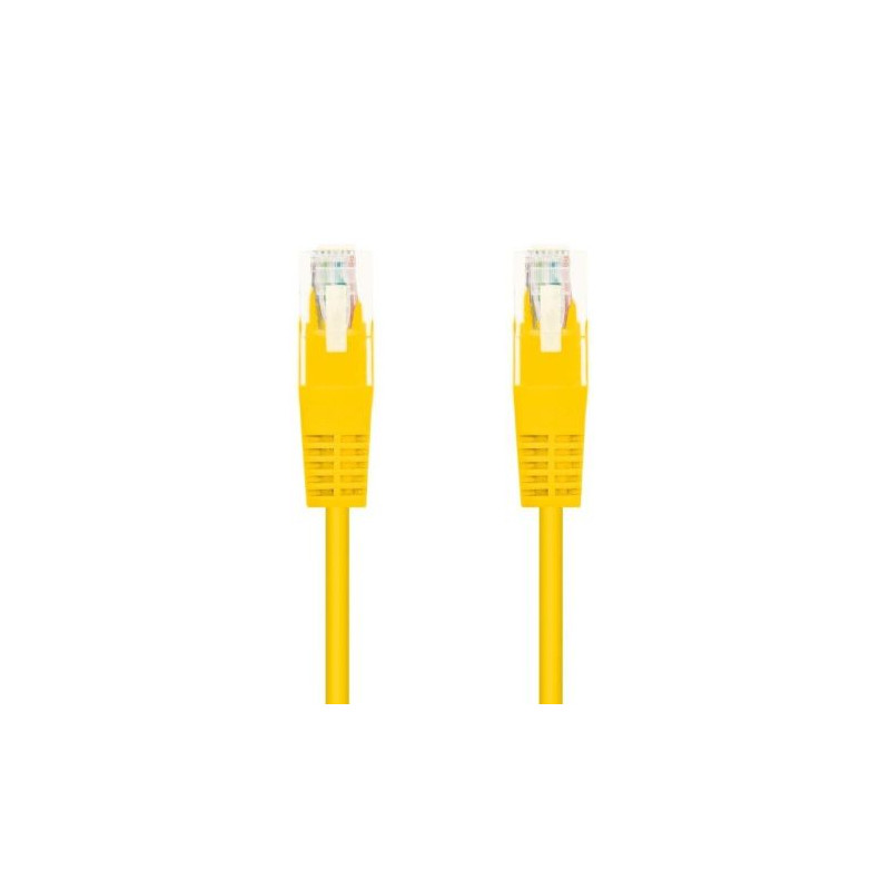 Cable de Red Latiguillo RJ45 Cat 6 UTP - 3 m · Amarillo