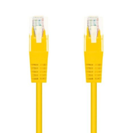 Cable de Red Latiguillo RJ45 Cat 6 UTP - 3 m · Amarillo