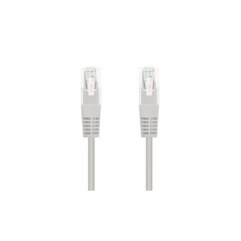 Cable de Red Latiguillo RJ45 Cat 6 UTP - 20 m · Gris