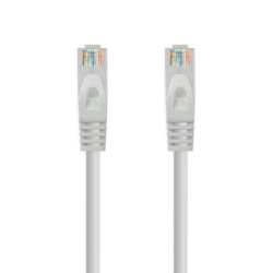 Cable de Red Latiguillo RJ45 LSZH Cat 6A UTP - 1 m · Gris