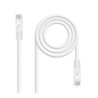 Cable de Red Latiguillo RJ45 LSZH Cat 6A UTP - 3 m · Blanco