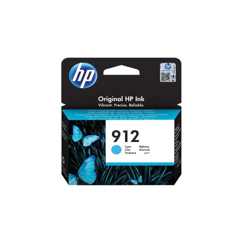 Cartucho Original HP 912 Cian - 3YL77AE [ML-2.93][PAG-300]