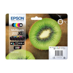 Pack Cartucho Original EPSON 202XL BK+C+M+Y - C13T02G74010 [PAG-800]