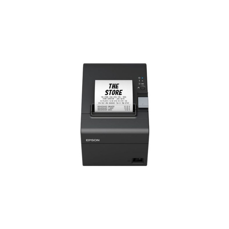 Impresora Térmica EPSON TM-T20III Monocromo - 250m/s · 20cpp · 203ppp · Papel 48/64/80 mm · Ethernet