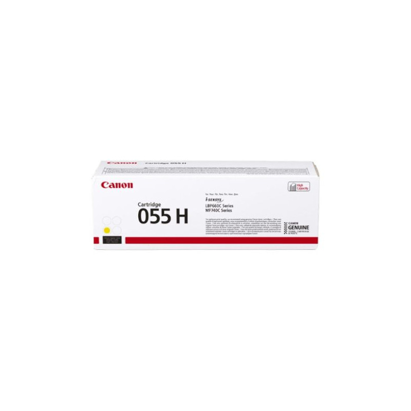 Toner Original CANON 055H Amarillo - 3017C002 [PAG-5900]