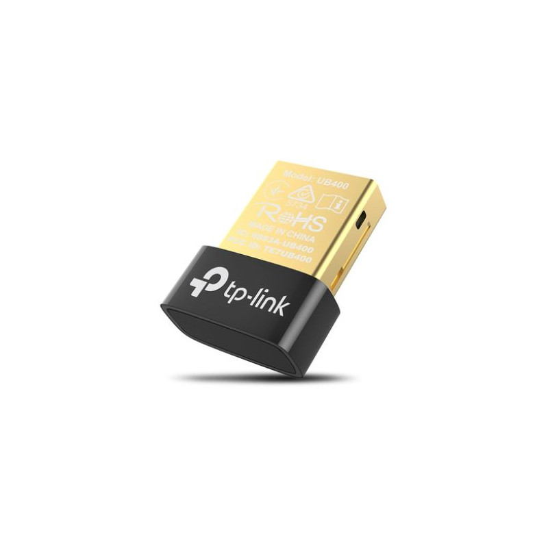 Adaptador TP-LINK Nano USB Bluetooth 4.0 Negro/Dorado - UB400