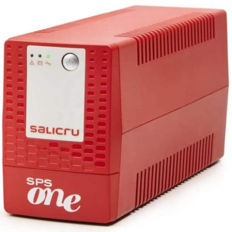 SAI SALICRU SPS One 700VA V2 662AF000002 - 360W · 700VA · 2xSchuko · Rojo