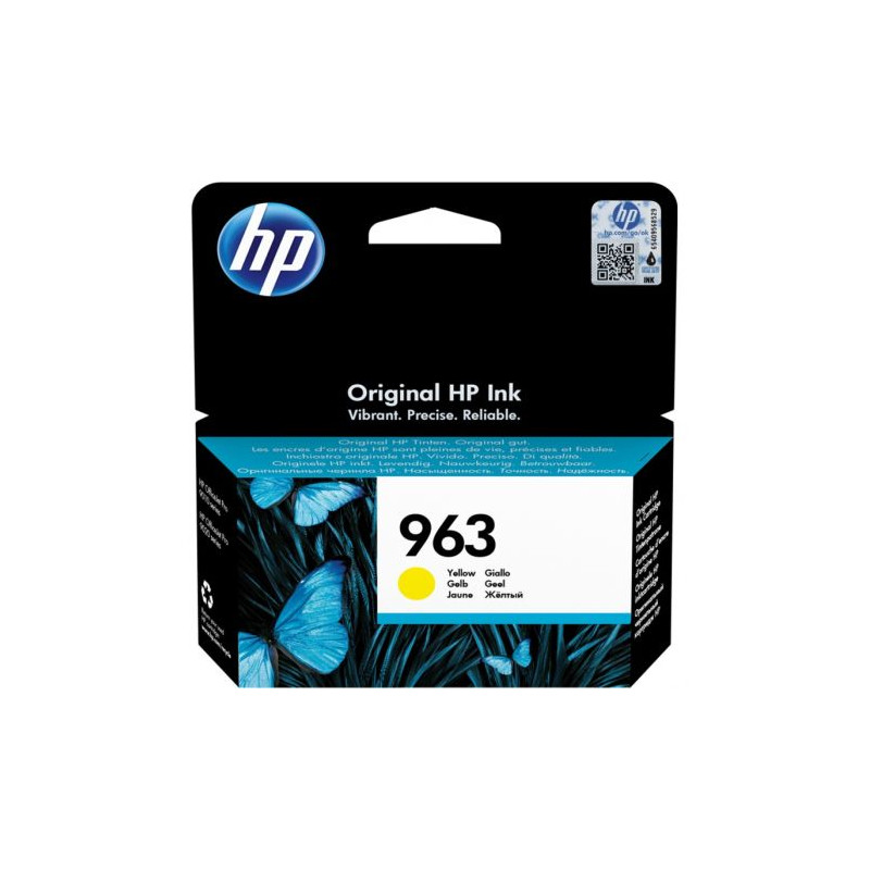 Cartucho Original HP 963 Amarillo - 3JA25AE [ML-10.7][PAG-700]