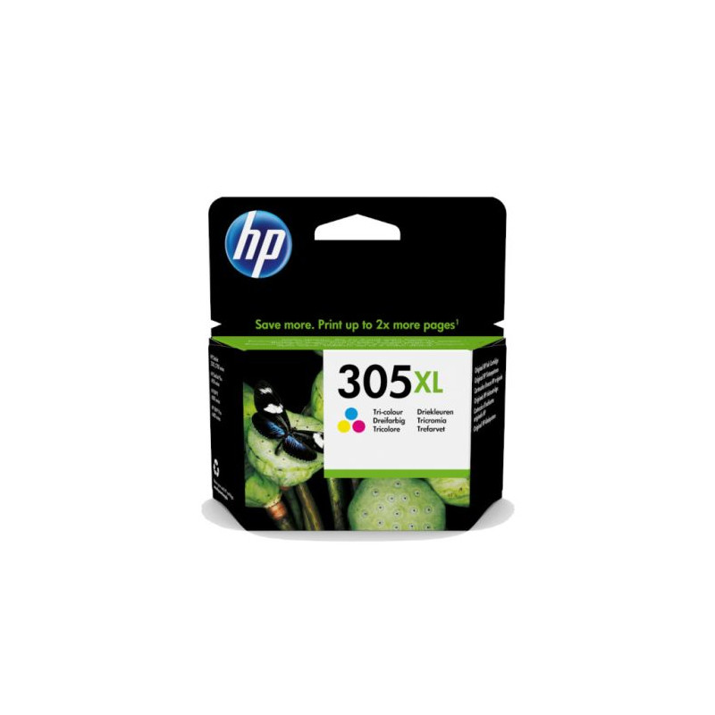 Cartucho Original HP 305XL Tricolor - 3YM63AE [ML-5][PAG-200]