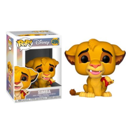 FUNKO POP Simba 496 - El Rey León - 889698363952