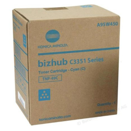 Toner Original KONICA TNP49 Cyan - A95W450 [PAG-12000]