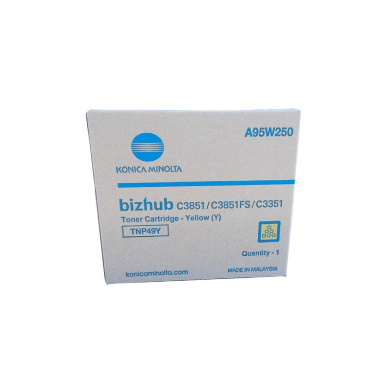 Toner Original KONICA TNP49 Amarillo - A95W250 [PAG-4000]