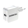 Cargador de Pared DURACELL DRACUSB2W-EU - 5V · 2.4A · USB