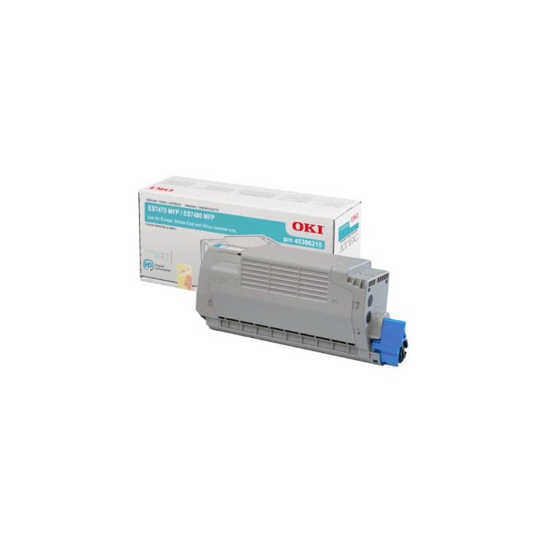 Toner Original OKI 45396215 Cyan - 45396215 [PAG-11500]