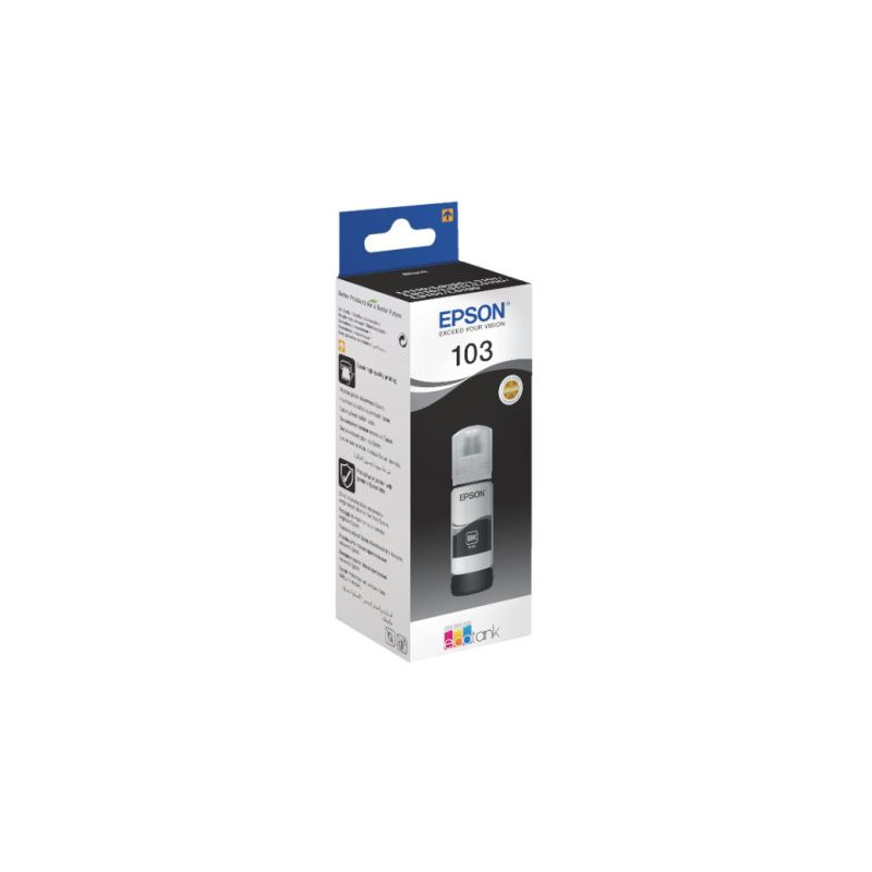 Botella Original EPSON 103 Negro - C13T00S14A10 [ML-65]