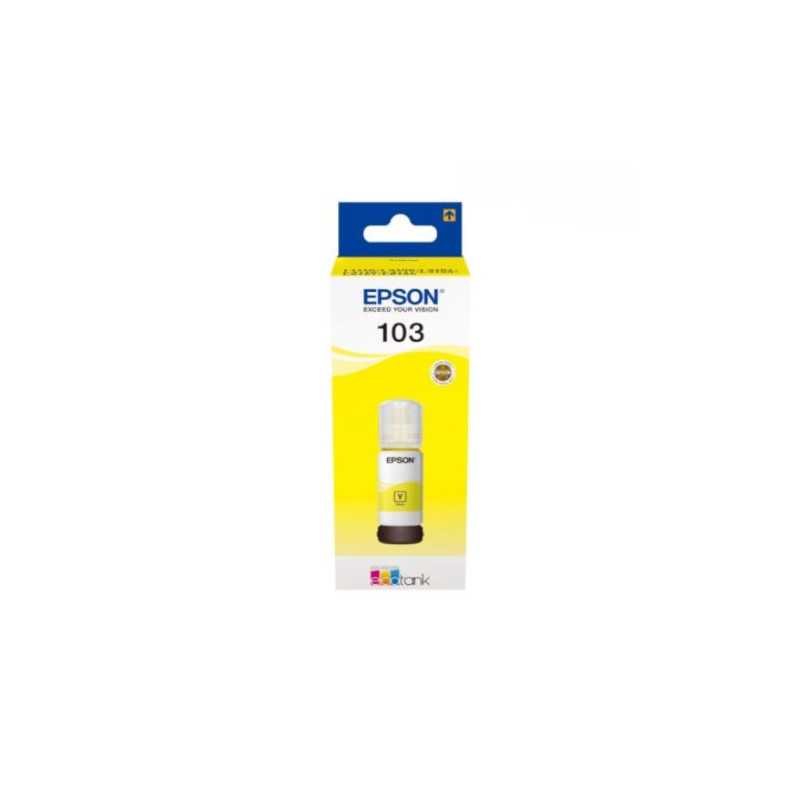 Botella Original EPSON 103 Amarillo - C13T00S44A10 [ML-65]