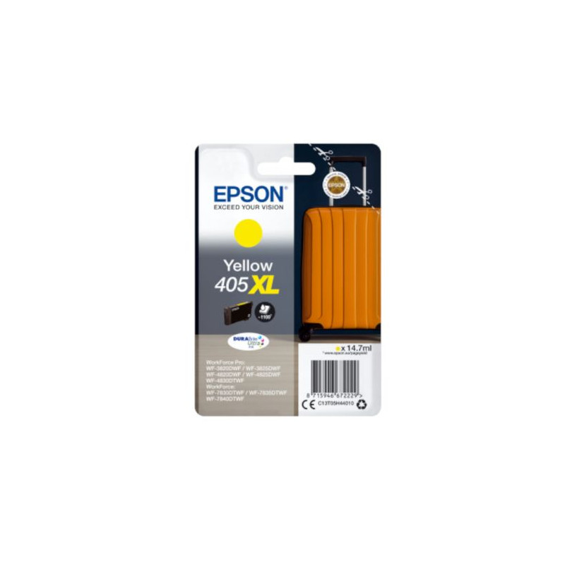 Cartucho Original EPSON 405XL Amarillo - C13T05H440 [ML-14.7][PAG-1100]