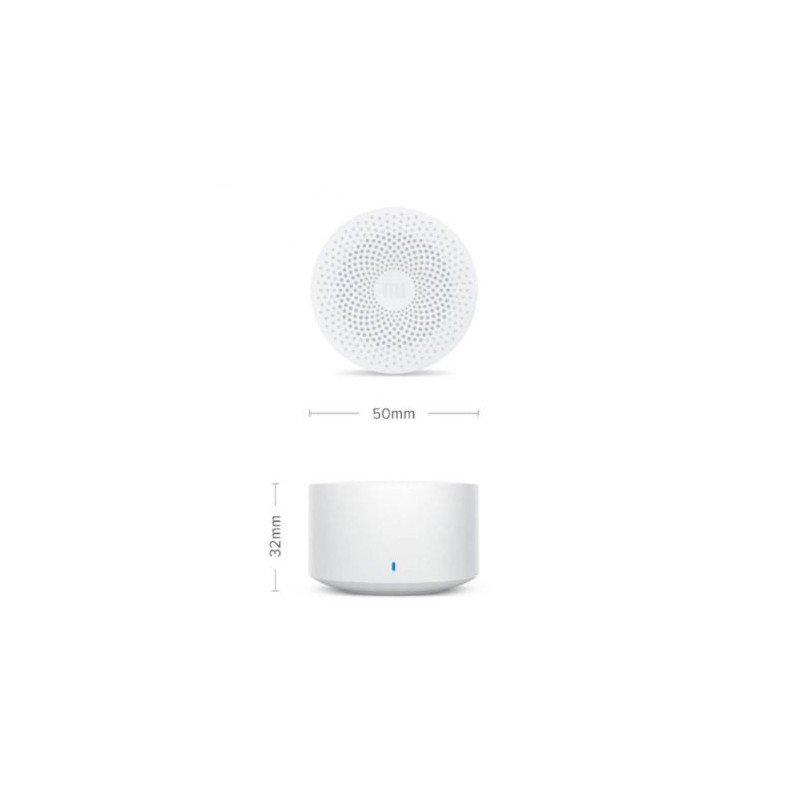 Altavoz Portatil XIAOMI Mi Compact Speaker 2 QBH4141EU - BT 4.2 · Alcance 10 m · Bat. 480 mAh · Blanco