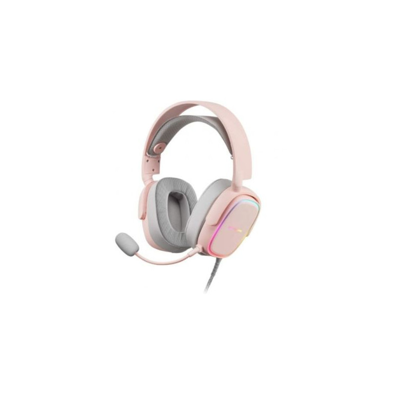 Auriculares Diadema con Cable MARS GAMING MHAXP - Jack 3.5 mm · 18Hz · Micrófono · Cable 200cm · Rosa