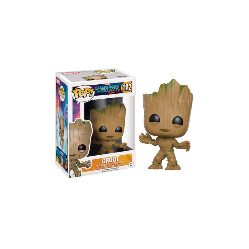 FUNKO POP Groot 202 - Guardianes de la Galaxia - 889698132305