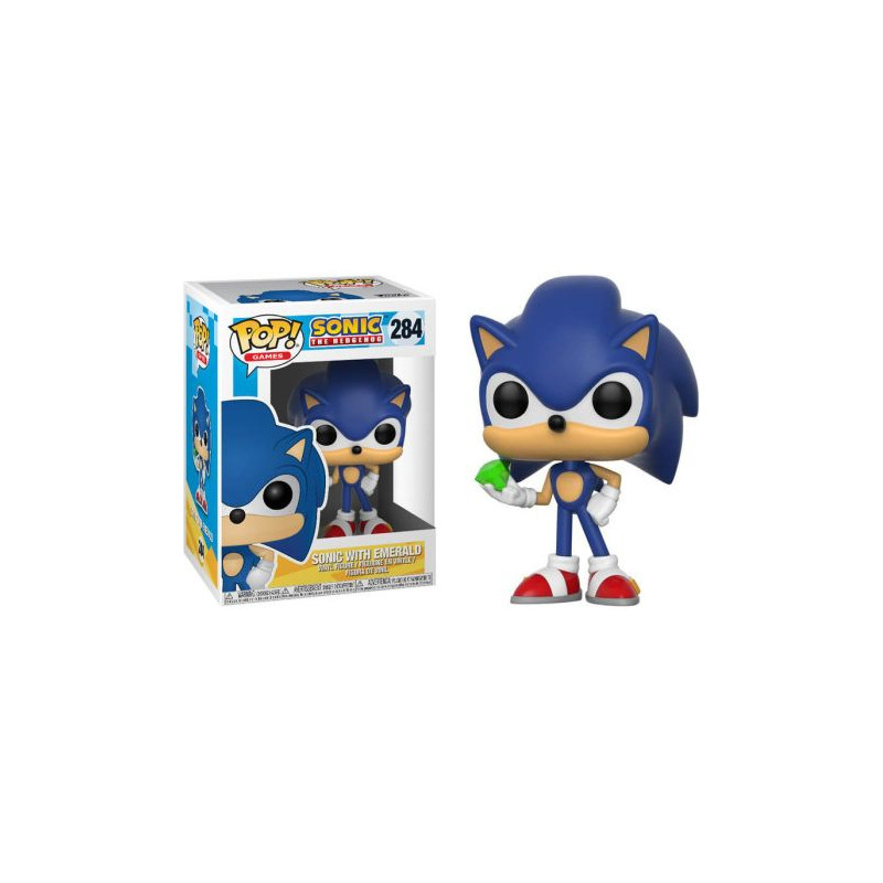 FUNKO POP Sonic con Esmeralda 284 - 889698201476